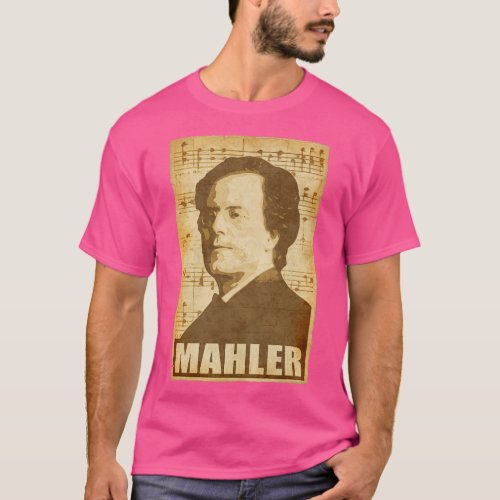 Gustav Mahler musical notes T_Shirt