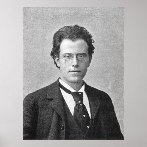 Gustav Mahler Poster