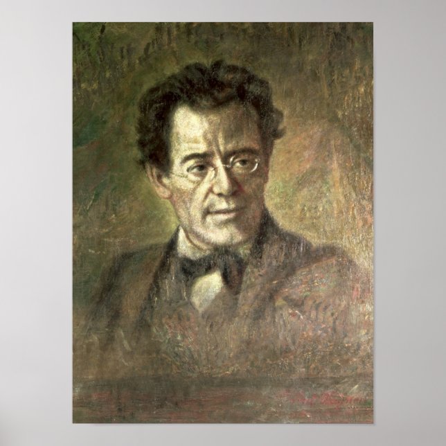 Gustav Mahler Poster (Front)