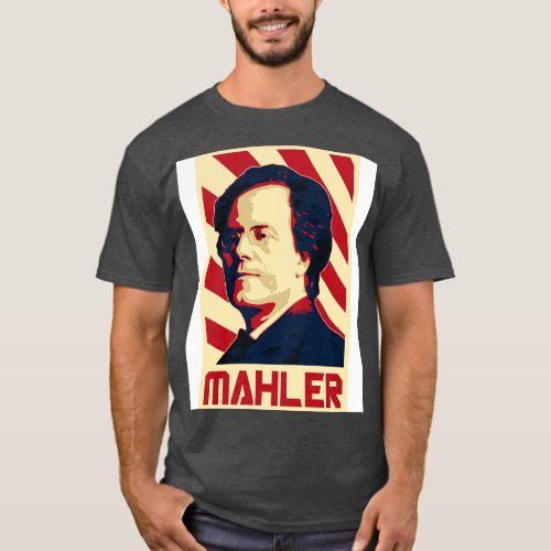 Gustav Mahler Retro Propaganda 1 T_Shirt