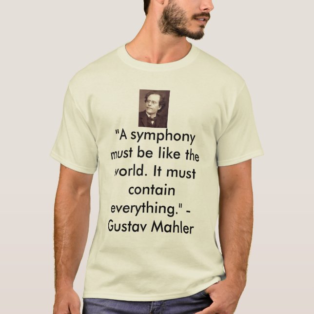 Gustav Mahler T-Shirt (Front)