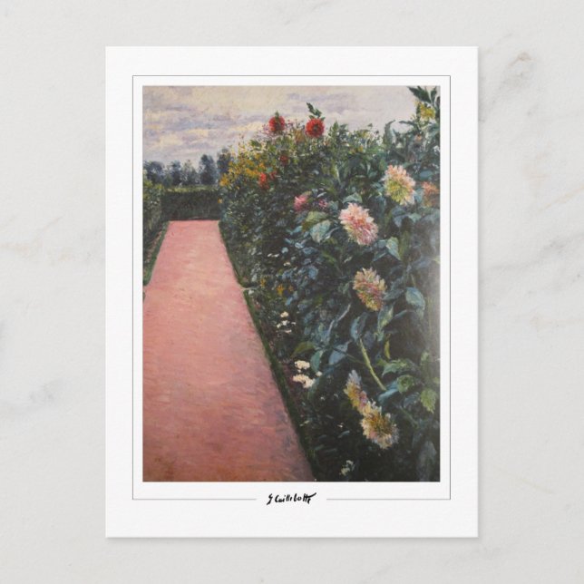 Gustave Caillebotte #181 - Fine Art Postcard (Front)