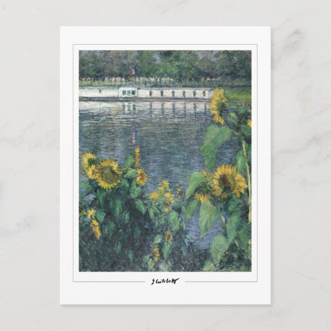 Gustave Caillebotte #198 - Fine Art Postcard (Front)