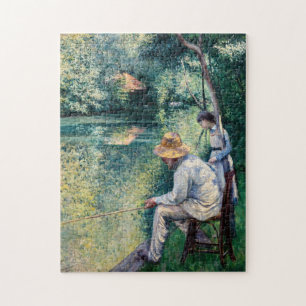 Gustave Caillebotte - Angling Jigsaw Puzzle