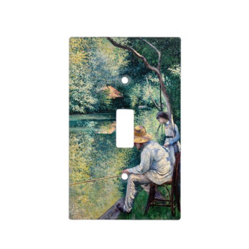 Gustave Caillebotte _ Angling Light Switch Cover