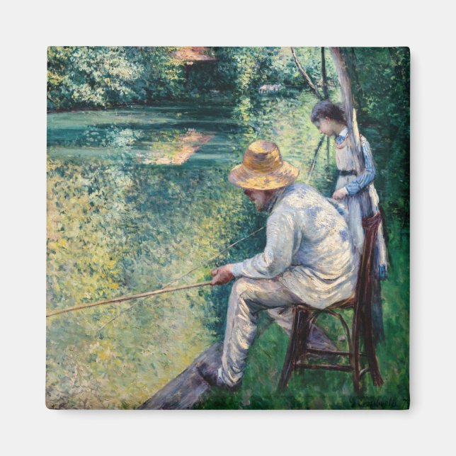 Gustave Caillebotte - Angling Magnet (Front)