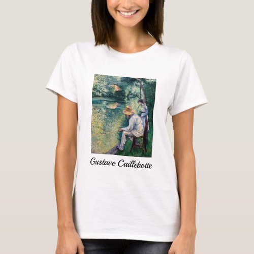 Gustave Caillebotte _ Angling T_Shirt