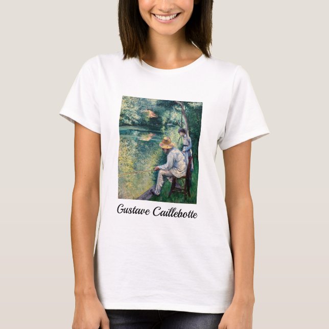 Gustave Caillebotte - Angling T-Shirt (Front)