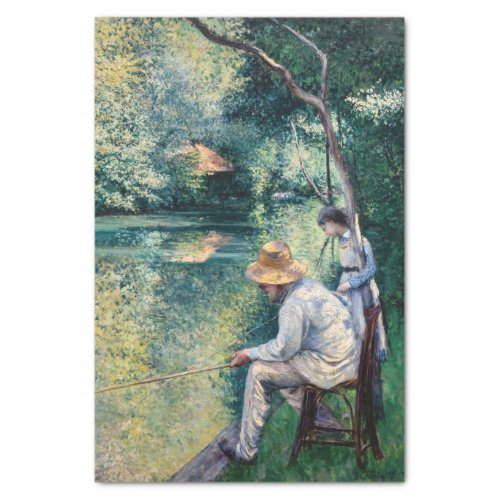 Gustave Caillebotte _ Angling Tissue Paper