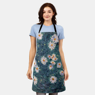 Gustave Caillebotte - Bed of Daisies, Detail Apron