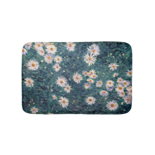Gustave Caillebotte - Bed of Daisies, Detail Bath Mat
