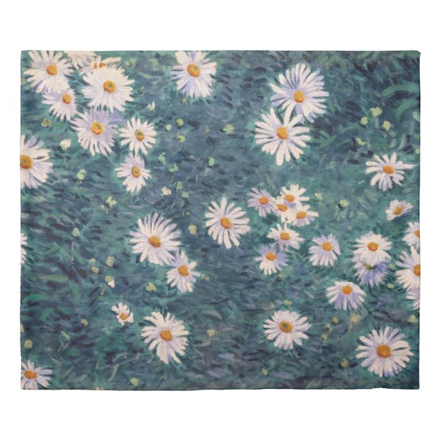 Gustave Caillebotte - Bed of Daisies, Detail Duvet Cover (Front)