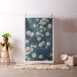 Gustave Caillebotte - Bed of Daisies, Detail Fabric