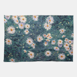Gustave Caillebotte - Bed of Daisies, Detail Kitchen Towel