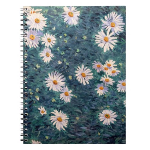 Gustave Caillebotte _ Bed of Daisies Detail Notebook