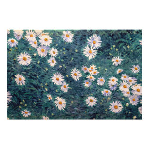 Gustave Caillebotte - Bed of Daisies, Detail Photo Print