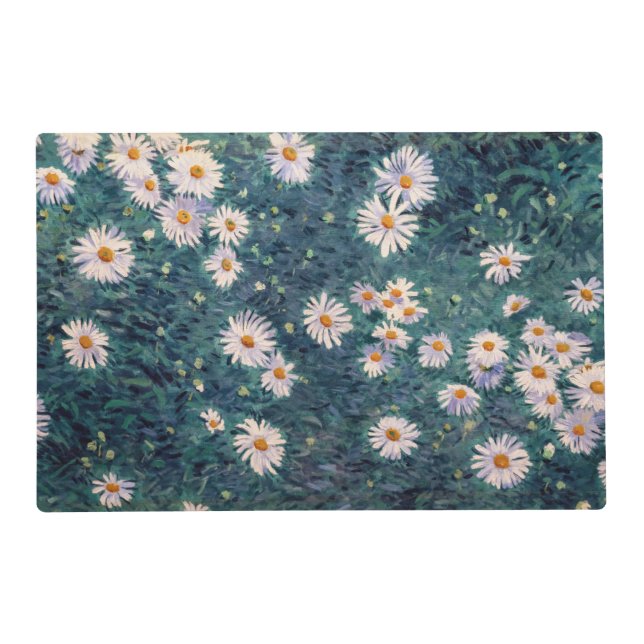 Gustave Caillebotte - Bed of Daisies, Detail Placemat (Front)
