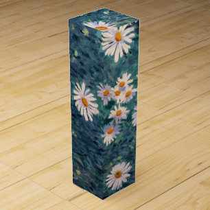 Gustave Caillebotte - Bed of Daisies, Detail Wine Box