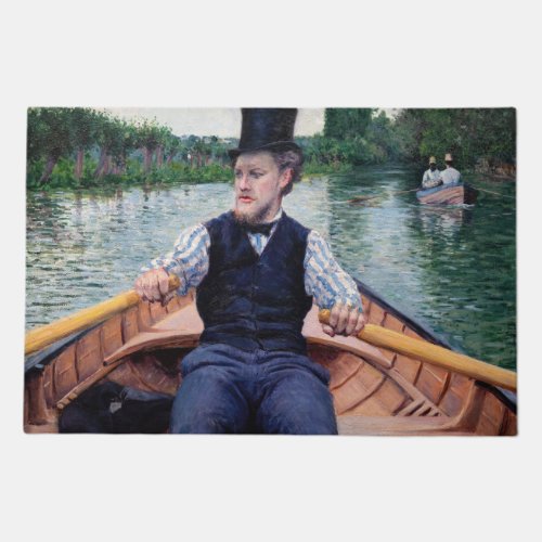 Gustave Caillebotte _ Boating Party Doormat