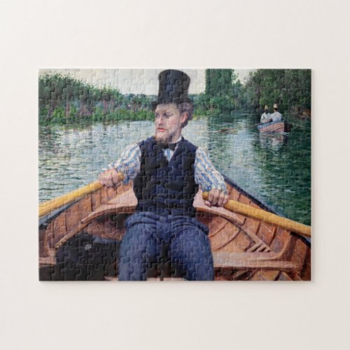 Gustave Caillebotte _ Boating Party Jigsaw Puzzle