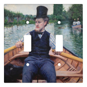 Gustave Caillebotte - Boating Party Light Switch Cover