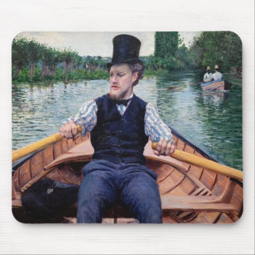 Gustave Caillebotte _ Boating Party Mouse Pad