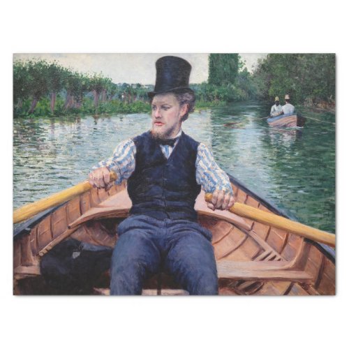 Gustave Caillebotte _ Boating Party Tissue Paper