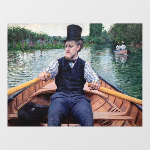 Gustave Caillebotte _ Boating Party Window Cling