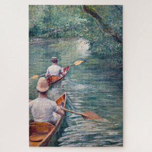 Gustave Caillebotte - Canoes on the Yerres Jigsaw Puzzle