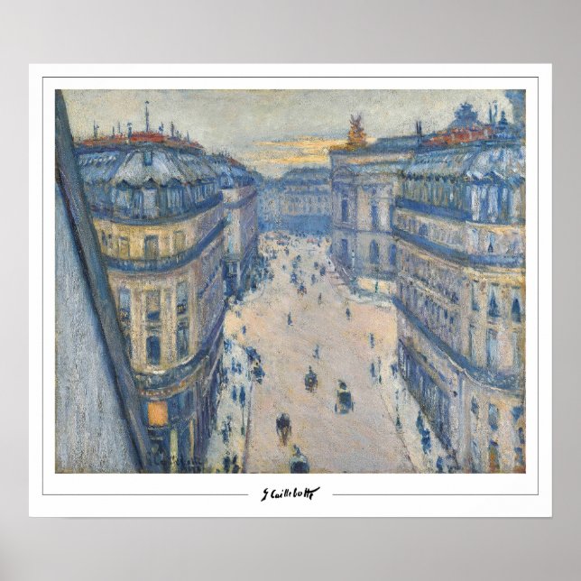 Gustave Caillebotte Fine Art #289 Poster (Front)