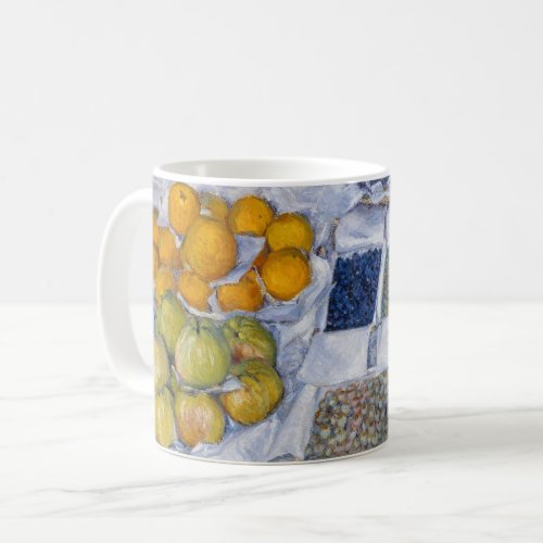 Gustave Caillebotte _ Fruit Displayed on a Stand Coffee Mug
