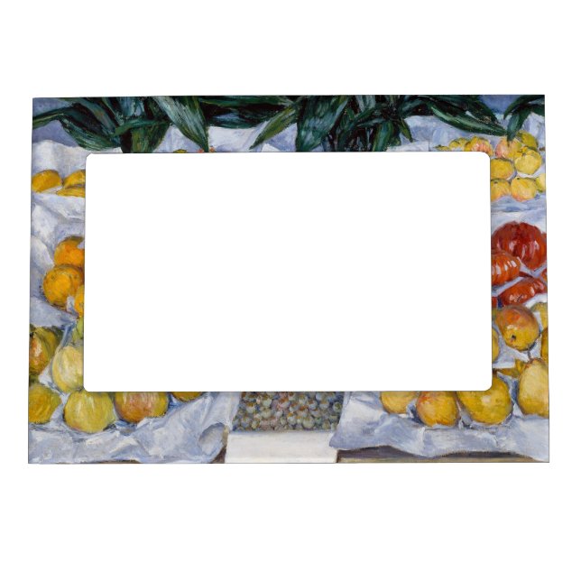 Gustave Caillebotte - Fruit Displayed on a Stand Magnetic Frame (Front)