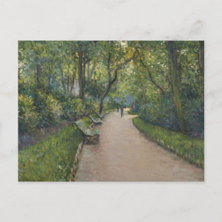 Gustave Caillebotte - Le Parc Monceau Postcard