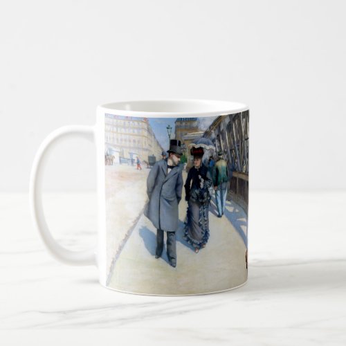 Gustave Caillebotte _ Le Pont de lEurope Coffee Mug