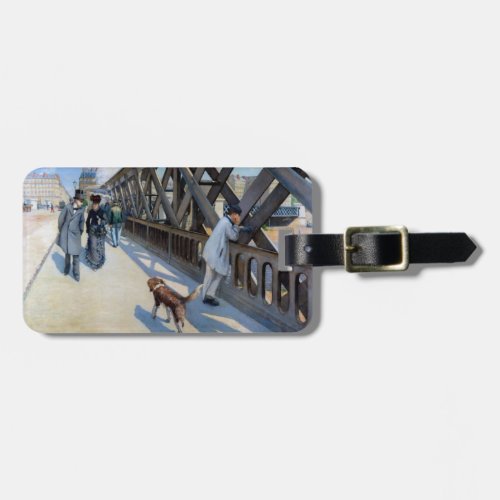 Gustave Caillebotte _ Le Pont de lEurope Luggage Tag