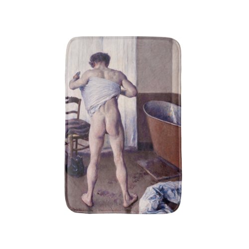 Gustave Caillebotte _ Man at his Bath Bath Mat