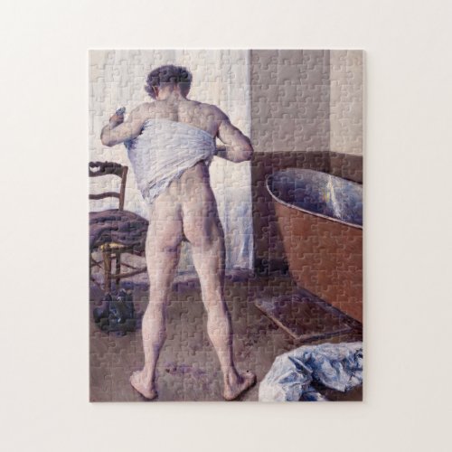 Gustave Caillebotte _ Man at his Bath Jigsaw Puzzle