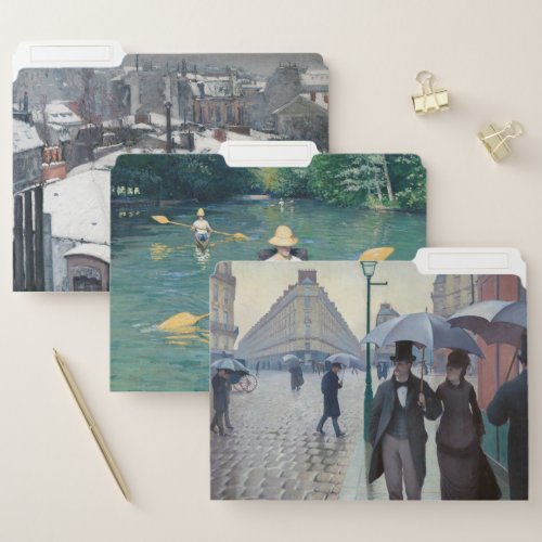 Gustave Caillebotte _ Masterpieces Selection File Folder