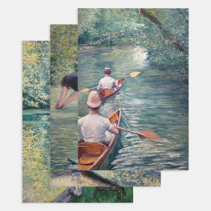 Gustave Caillebotte - Masterpieces Selection Wrapping Paper Sheets