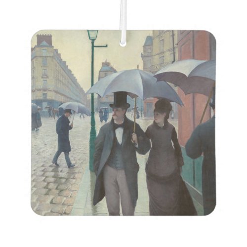 Gustave Caillebotte _ Paris Street Rainy Day Air Freshener