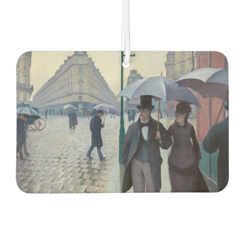 Gustave Caillebotte _ Paris Street Rainy Day Air Freshener