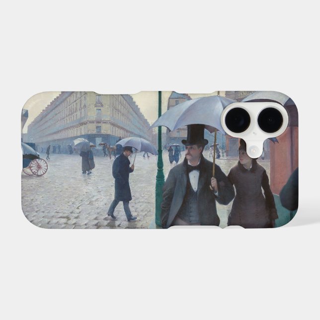 Gustave Caillebotte - Paris Street; Rainy Day Case-Mate iPhone Case (Back (Horizontal))