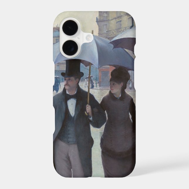 Gustave Caillebotte - Paris Street; Rainy Day Case-Mate iPhone Case (Back)