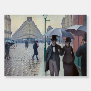 Gustave Caillebotte - Paris Street; Rainy Day Foam Board