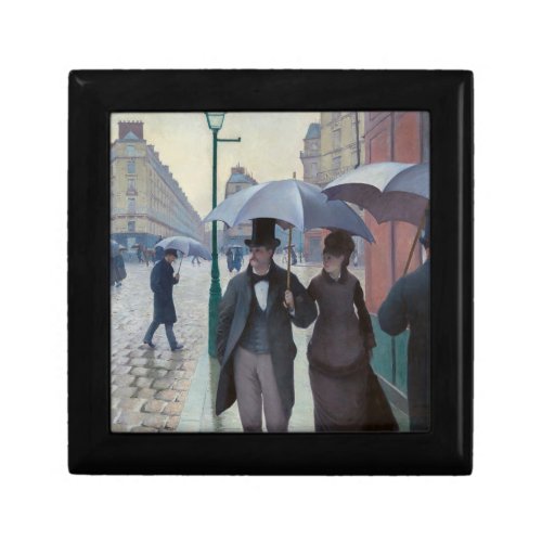 Gustave Caillebotte _ Paris Street Rainy Day Gift Box
