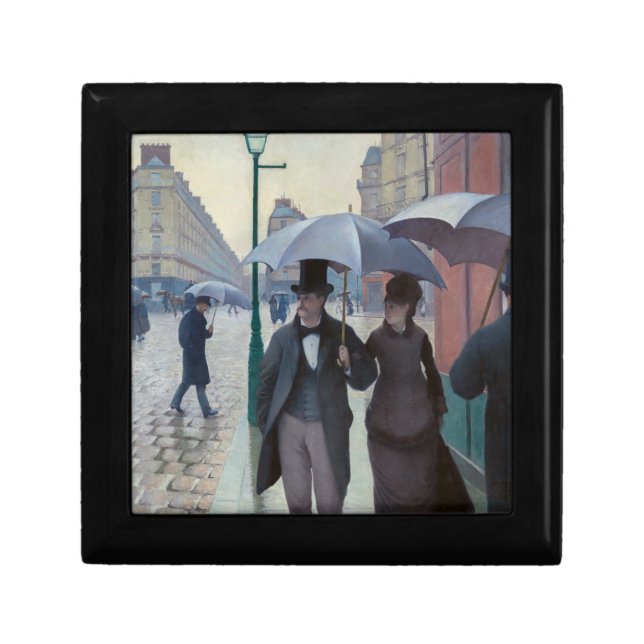 Gustave Caillebotte - Paris Street; Rainy Day Gift Box (Front)