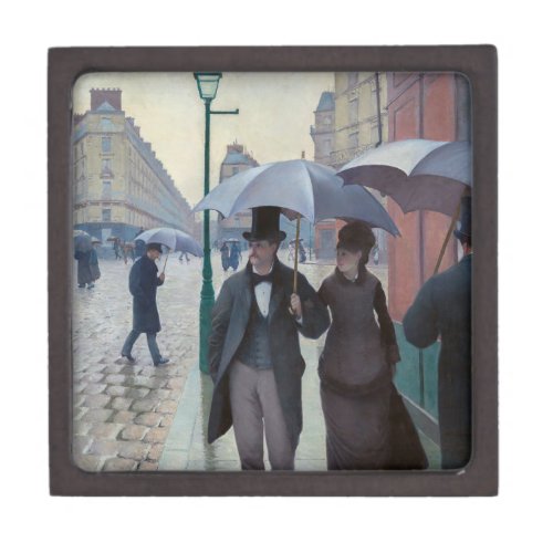 Gustave Caillebotte _ Paris Street Rainy Day Gift Box