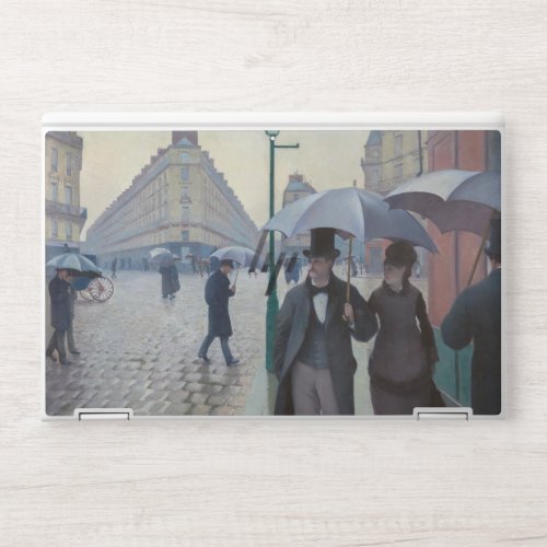 Gustave Caillebotte _ Paris Street Rainy Day HP Laptop Skin