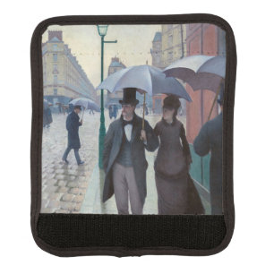 Gustave Caillebotte - Paris Street; Rainy Day Luggage Handle Wrap