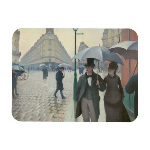 Gustave Caillebotte _ Paris Street Rainy Day Magnet